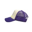 画像2: VANDYTHEPINK / original burger shop trucker hat beige/purple (2)