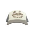 画像1: VANDYTHEPINK / classic burger shop trucker hat offwhite/stone (1)