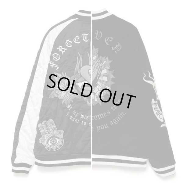 画像1: MAYO / forget me not reversible souvenir jacket type2 (1)