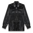 画像1: LAST NEST / midnight leather shirts (1)