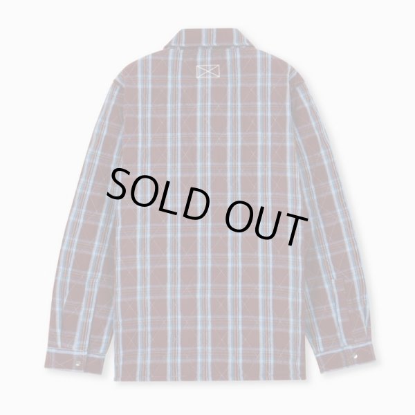 画像2: MLVINCE®︎ / quilted check shirts jacket  (2)