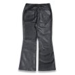 画像2: LAST NEST / leather flear pants (2)