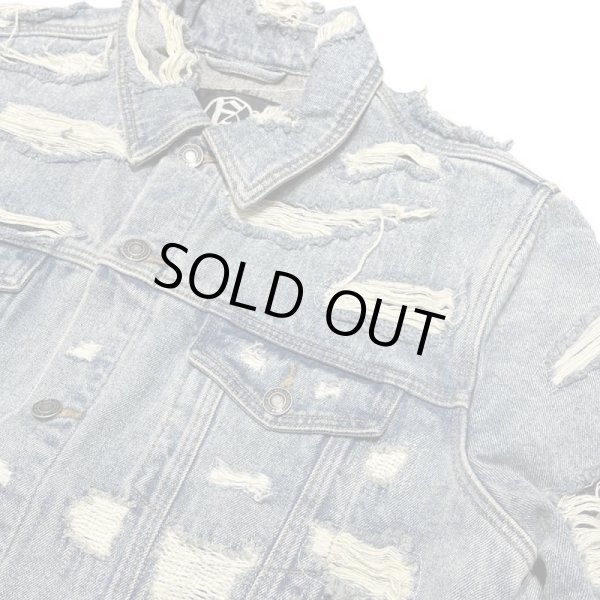 画像3: A GOOD BAD INFLUENCE / repaired denim jacket (3)
