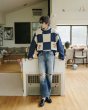 画像6: PROFOUND / distressed checkered knitted sweater (6)