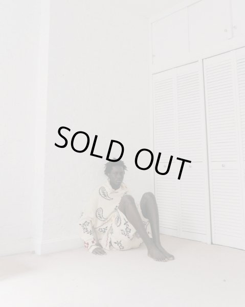 画像7: PROFOUND / knitted paisley pullover hoodie (7)