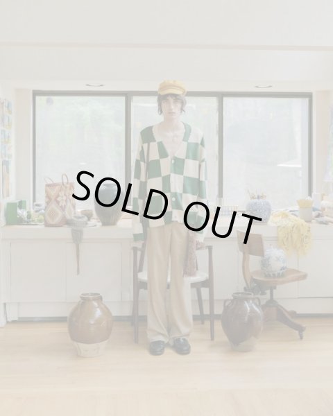 画像6: PROFOUND / checkered cardigan (6)