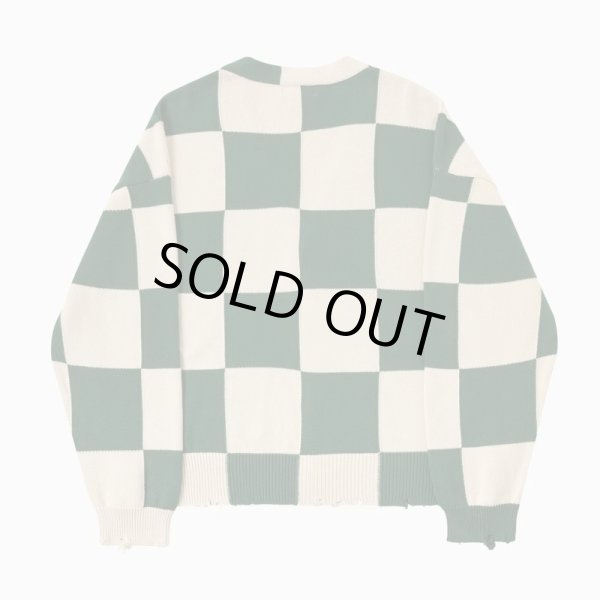 画像2: PROFOUND / checkered cardigan (2)