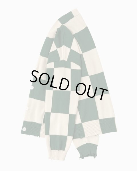 画像3: PROFOUND / checkered cardigan (3)