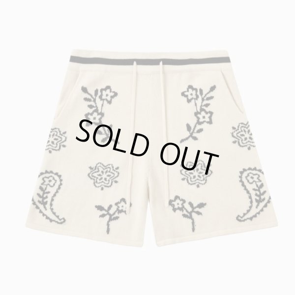 画像1: PROFOUND / knitted paisley shorts (1)