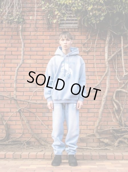 画像4: A GOOD BAD INFLUENCE / horse logo gradation hoodie (4)