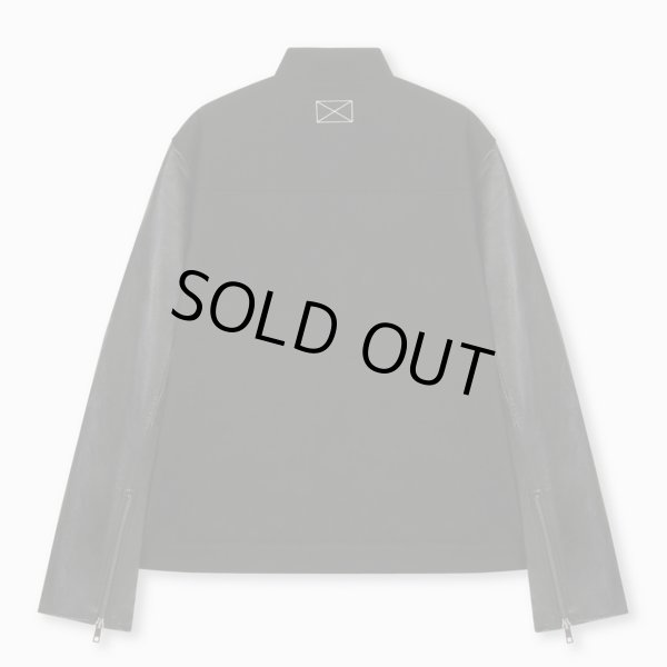 画像2: MLVINCE®︎ / beringer leather sleeve jacket (2)