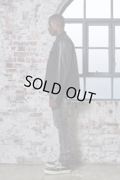 画像4: MLVINCE®︎ / beringer leather sleeve jacket (4)