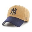 画像1: ’47 / NEW YORK YANKEES CORDUROY '47 MVP DT TWO TONE khaki × navy (1)