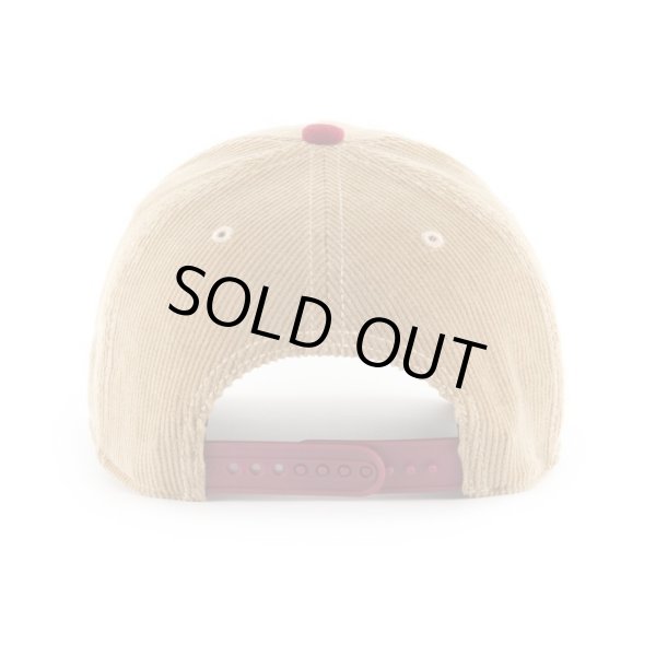 画像2: ’47 / PHILADELPHIA PHILLIES CORDUROY '47 MVP DT TWO TONE khaki × cardinal (2)