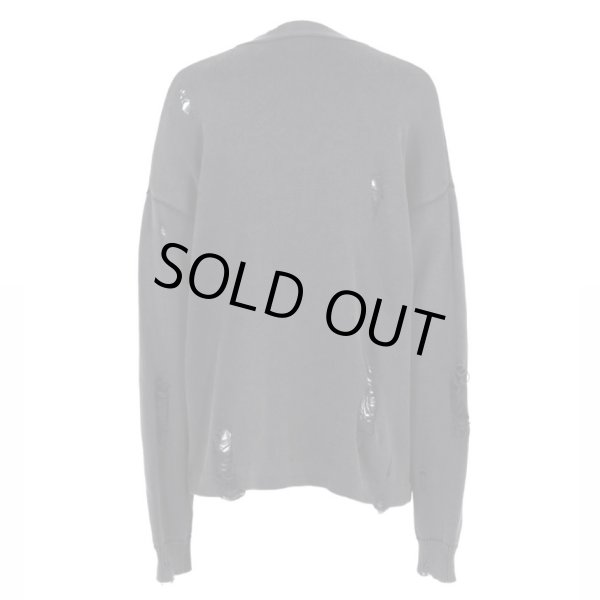 画像2: BREATH / crush lettered cardigan (2)