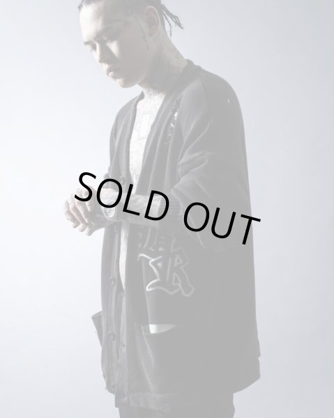 画像4: BREATH / crush lettered cardigan (4)