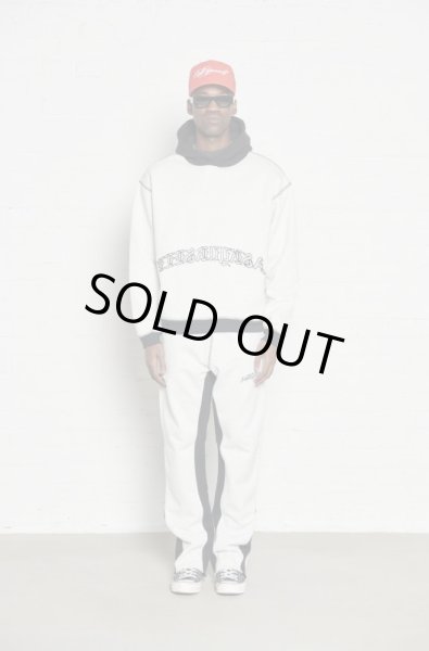 画像3: ASKYURSELF / contrast tattoo hoodie (3)