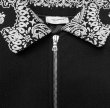 画像2: ASKYURSELF / paisley collar varsity jacket (2)