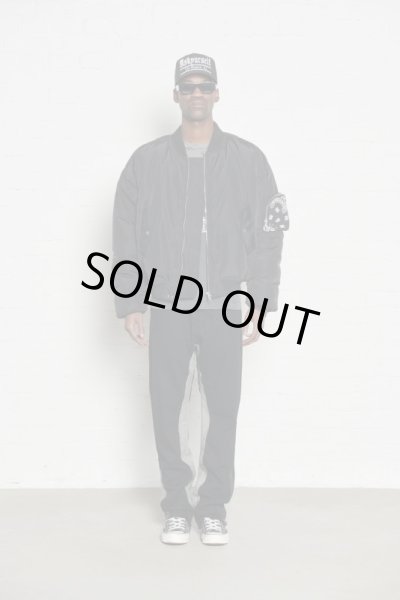 画像5: ASKYURSELF / paisley pocket oversized bomber jacket (5)
