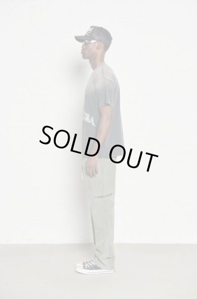 画像4: ASKYURSELF / zip flare canvas jogger (4)