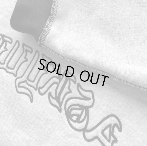 画像2: ASKYURSELF / contrast tattoo hoodie (2)