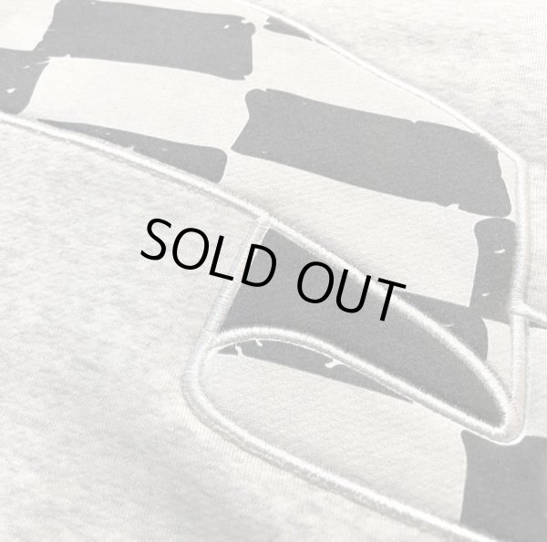 画像3: ASKYURSELF / checkered banned hoodie (3)