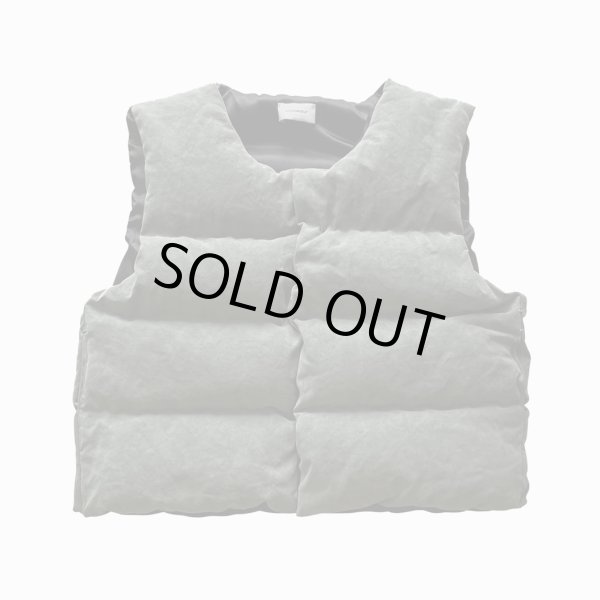 画像1: ASKYURSELF / military canvas puffer vest (1)