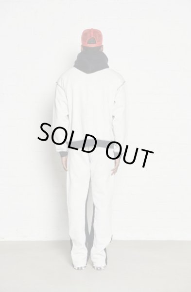 画像4: ASKYURSELF / contrast tattoo hoodie (4)