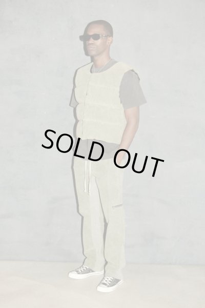 画像4: ASKYURSELF / military canvas puffer vest (4)