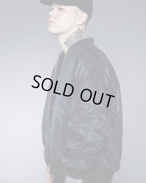 画像4: BREATH / lace up MA-1 (4)