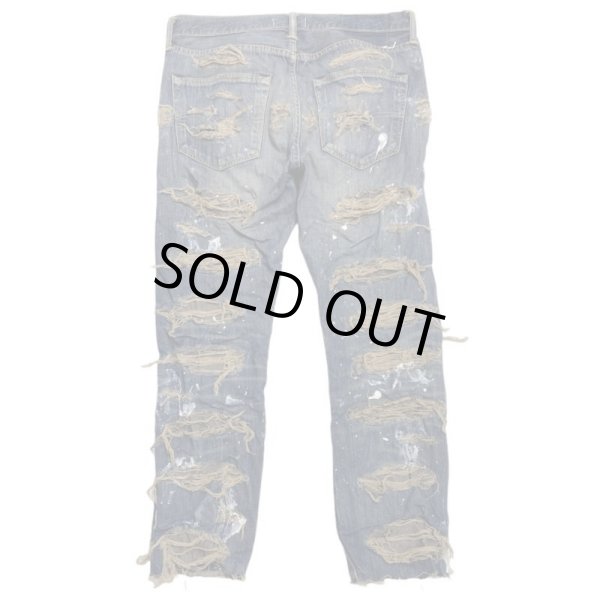 画像2: INNOCENCE / destroy denim pants indigo (2)