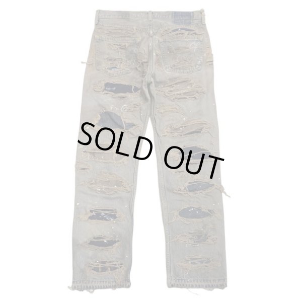 画像2: INNOCENCE / destroy denim pants indigo (2)