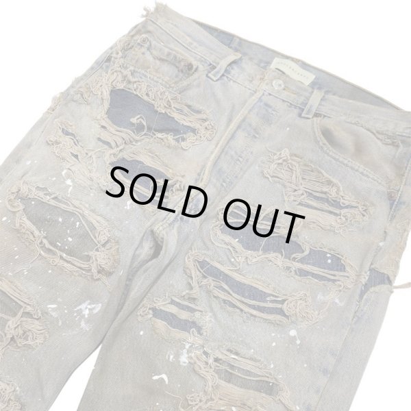 画像3: INNOCENCE / destroy denim pants indigo (3)