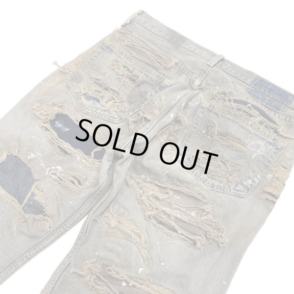 画像5: INNOCENCE / destroy denim pants indigo (5)