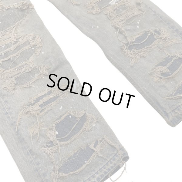 画像4: INNOCENCE / destroy denim pants indigo (4)