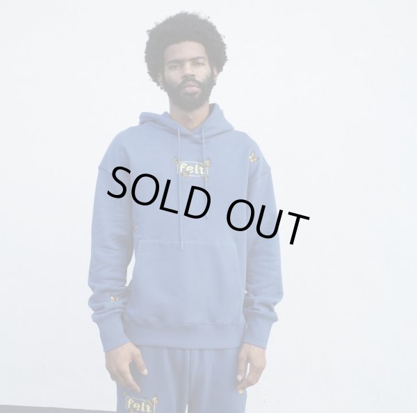 画像4: FELT / butterfly fleece hoodie (4)