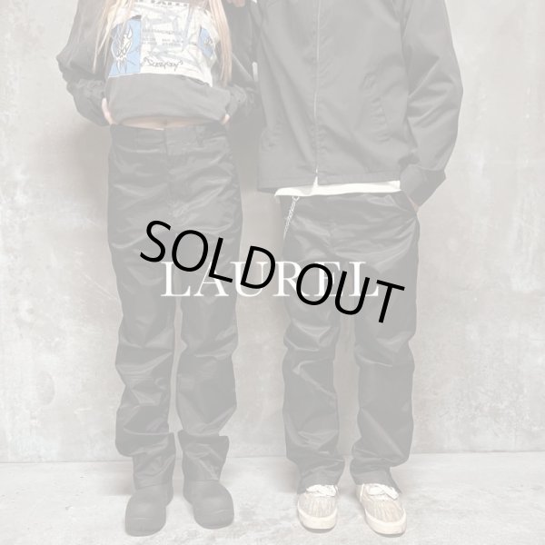 画像6: LAUREL / nylon side zip pants (6)