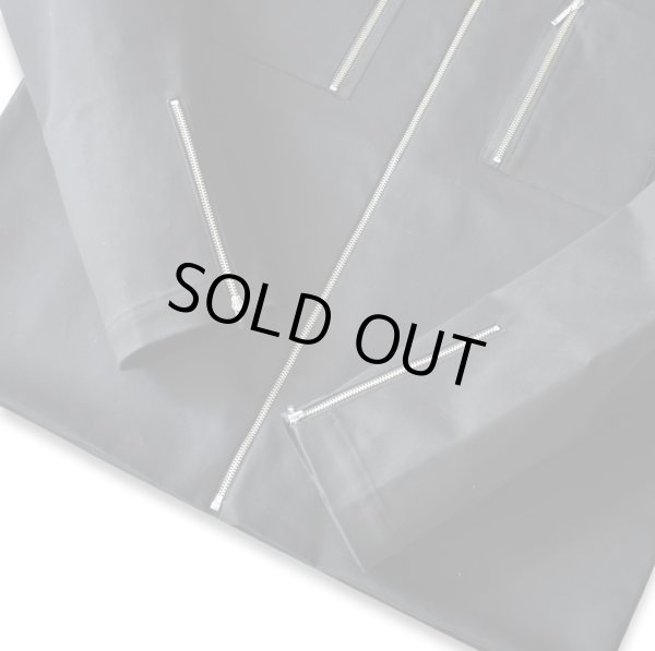 画像5: LAID BACK / multi zipped trucker jacket (5)