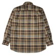 画像2: LAID BACK / premium tweed shirts brown (2)