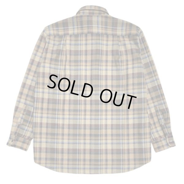 画像2: LAID BACK / premium tweed shirts brown (2)