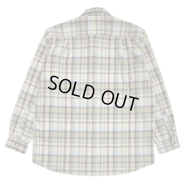 画像2: LAID BACK / premium tweed shirts blue (2)