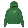 画像1: LAID BACK / premium heavy box hoodie green (1)