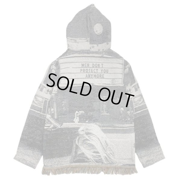 画像2: A GOOD BAD INFLUENCE / jacquard hoodie (2)