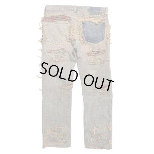 画像2: INNOCENCE / tartan denim pants (2)