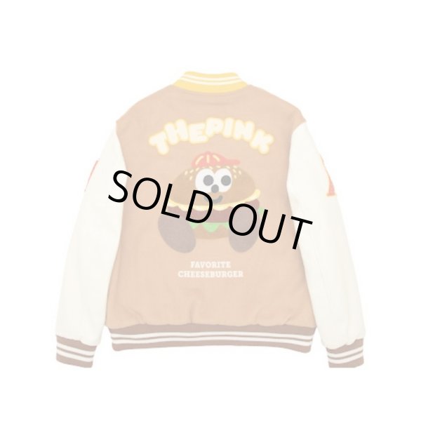 画像2: VANDYTHEPINK / CHARR BURGER VARSITY JACKET (2)
