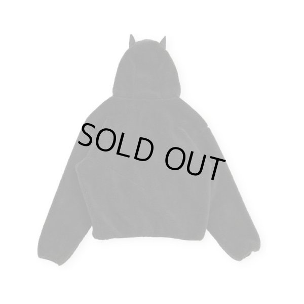 画像2: VANDYTHEPINK / ANIMAL FLEECE ZIP-UP BAT (2)