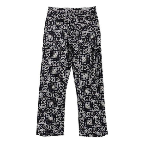 画像2: LAID BACK / floral monogram prt pants (2)