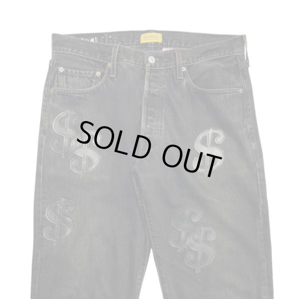 画像3: STUDIO33 / leather patch denim size34 OTHELLO別注 (3)