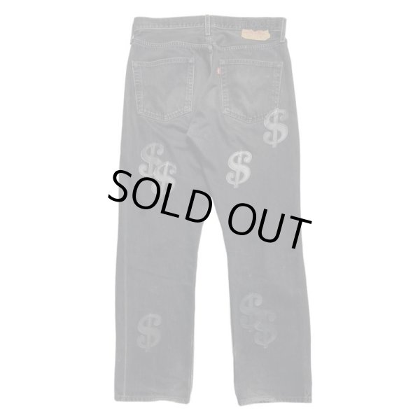 画像2: STUDIO33 / leather patch denim size34 OTHELLO別注 (2)