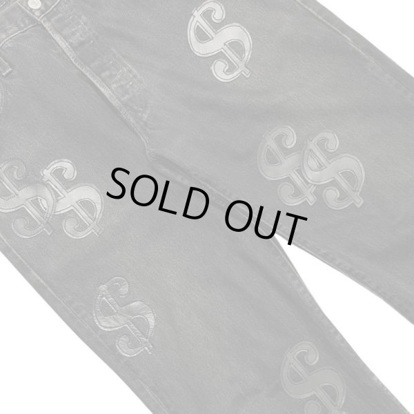 画像4: STUDIO33 / leather patch denim size34 OTHELLO別注 (4)